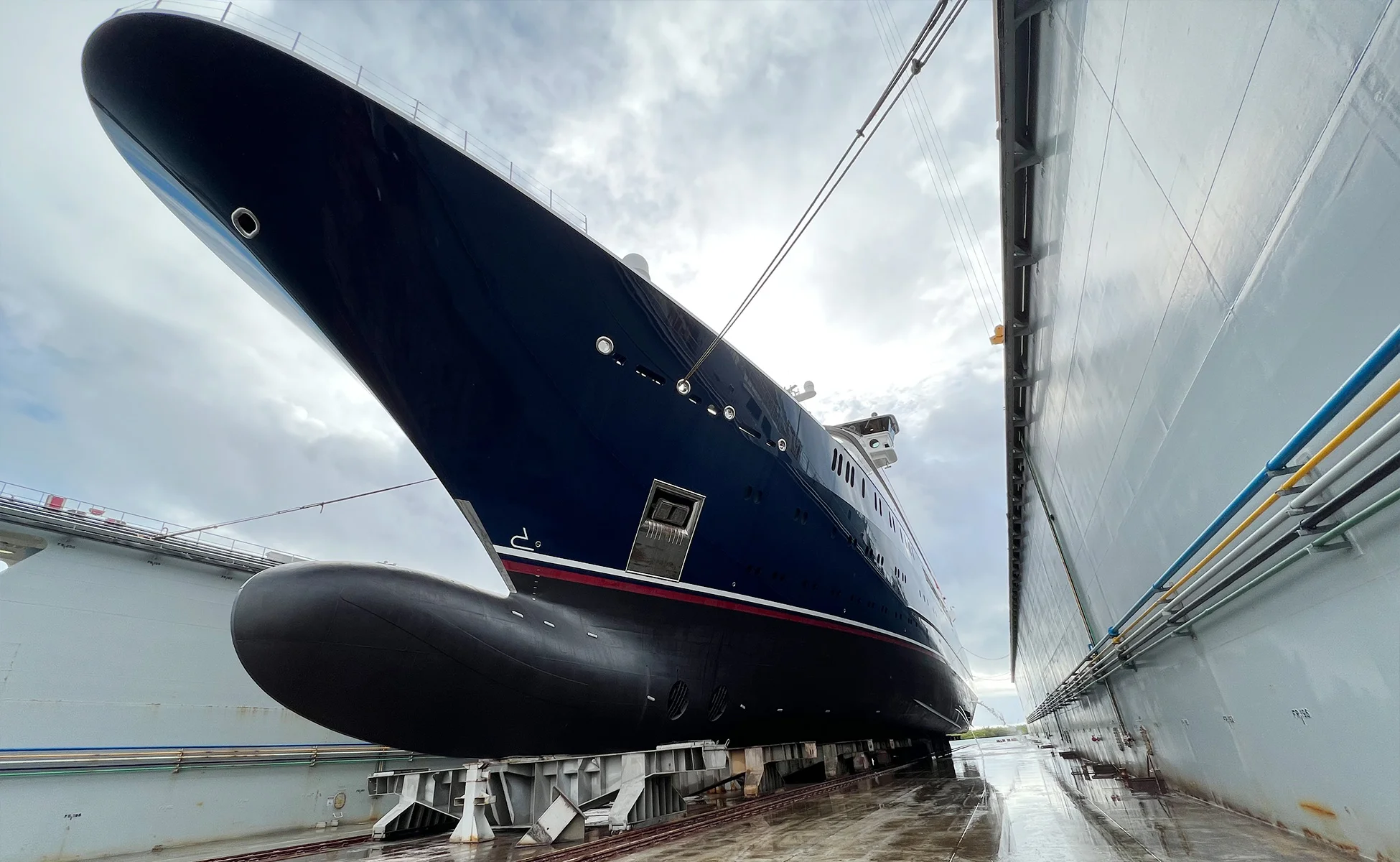 ONE SUPER YACHT REFIT